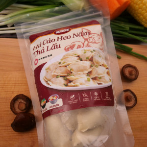 Há cảo Heo nấm thả lẩu Icook