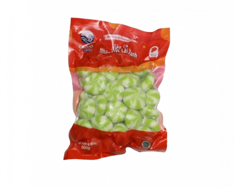 Viên nhân mực cải xanh Chojo sọc xanh