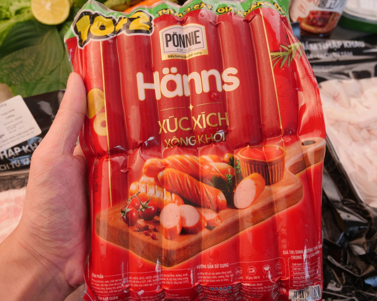 Xúc xích thanh trùng Ponnie Hanns Supper