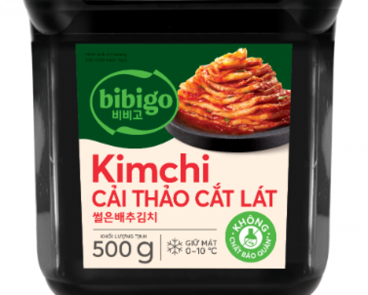 Bibigo Kim chi cải thảo cắt lát