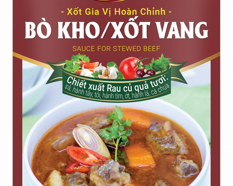 Xốt gia vị hoàn chỉnh Barona – bò kho/xốt vang