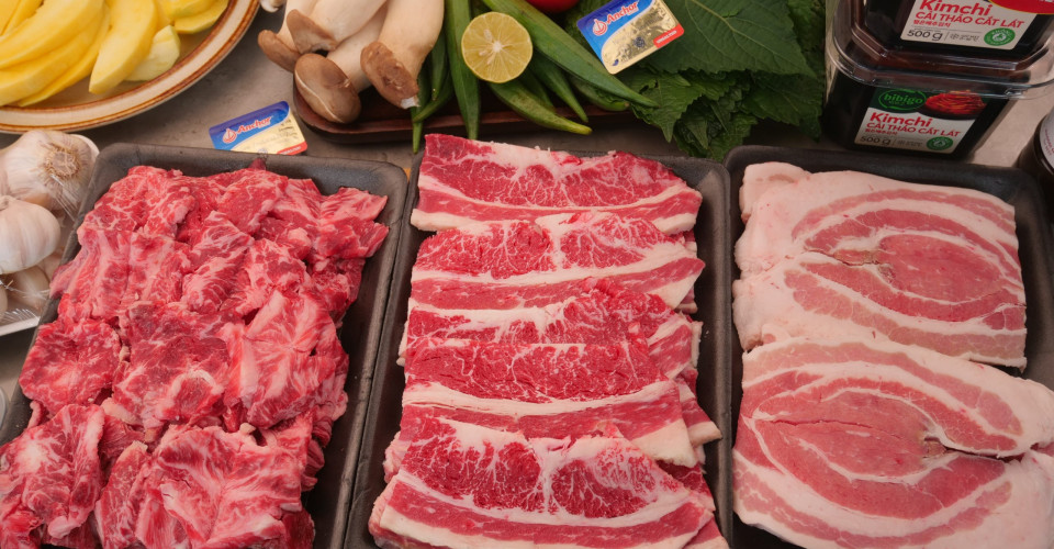 Thực đơn tiệc nướng BBQ Hàn Quốc chuẩn vị tại gia